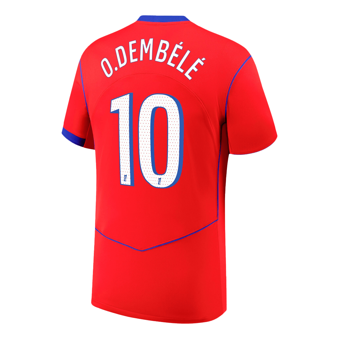 2025/26 PSG O.DEMBÉLÉ #10 Third Away Soccer Jersey