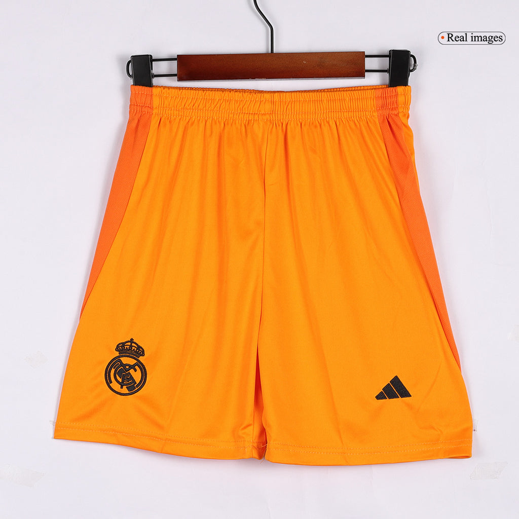 Real Madrid Away Jersey Kit 2024/25 Kids(Jersey+Shorts)