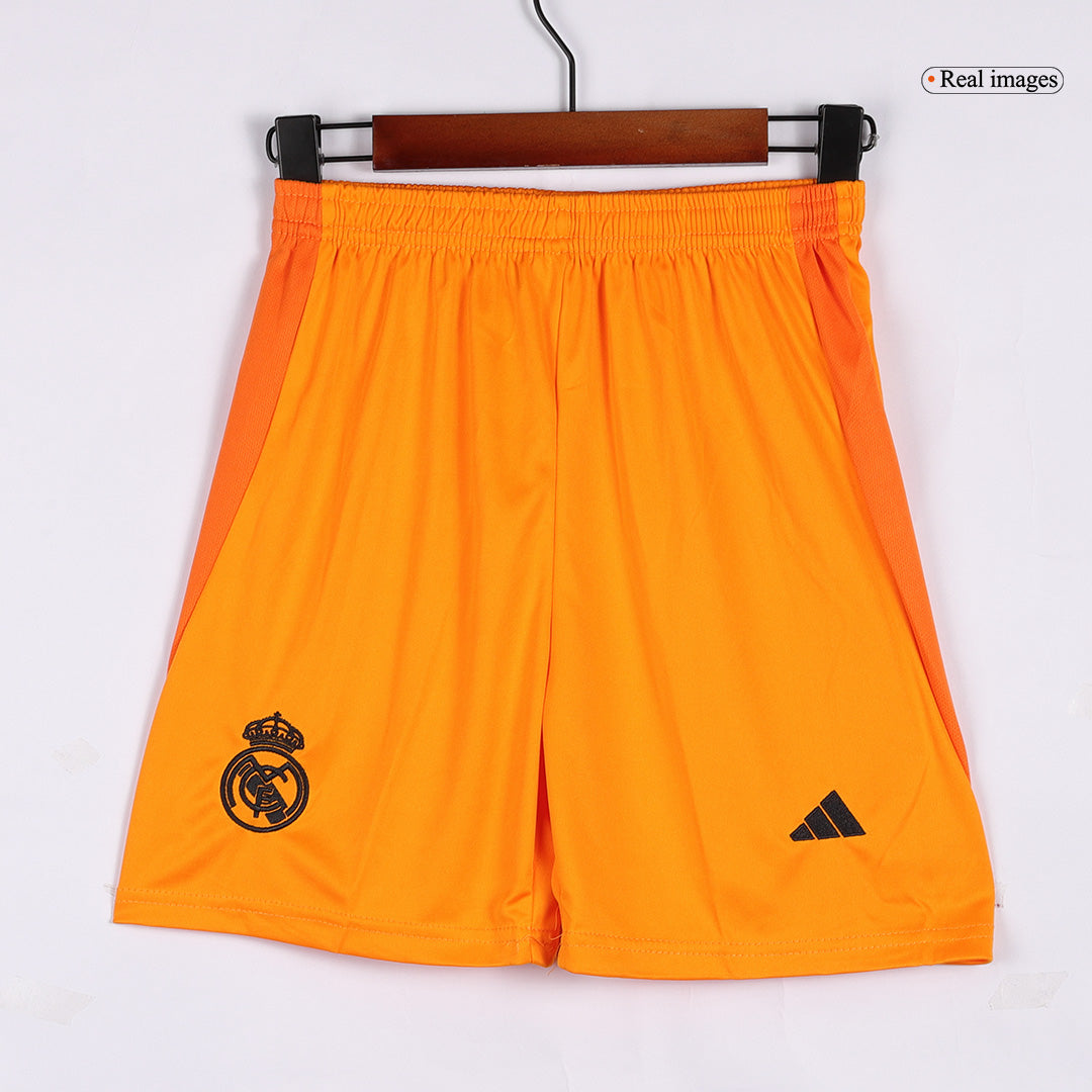 Real Madrid Away Jersey Kit 2024/25 Kids(Jersey+Shorts)