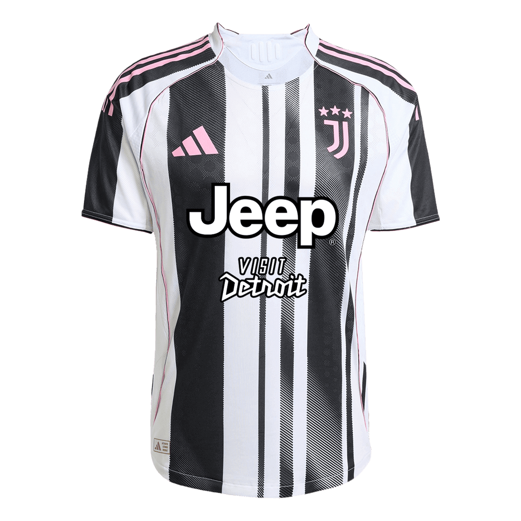 KALULU #15 Authentic Juventus Home Soccer Jersey 2025/26 Black&White