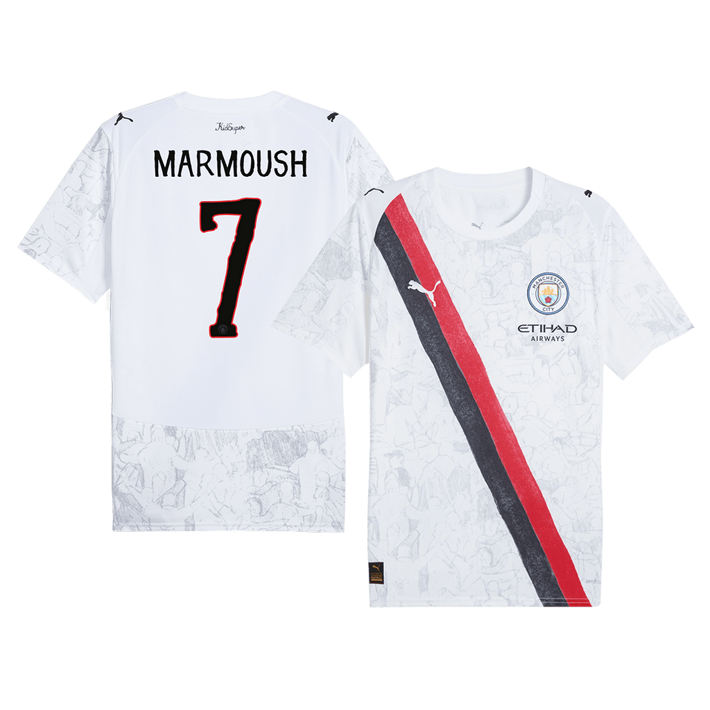 Manchester City MARMOUSH #7 Soccer Jersey 2025/26 - Football Shirt | SmartJerseys | Official Quality