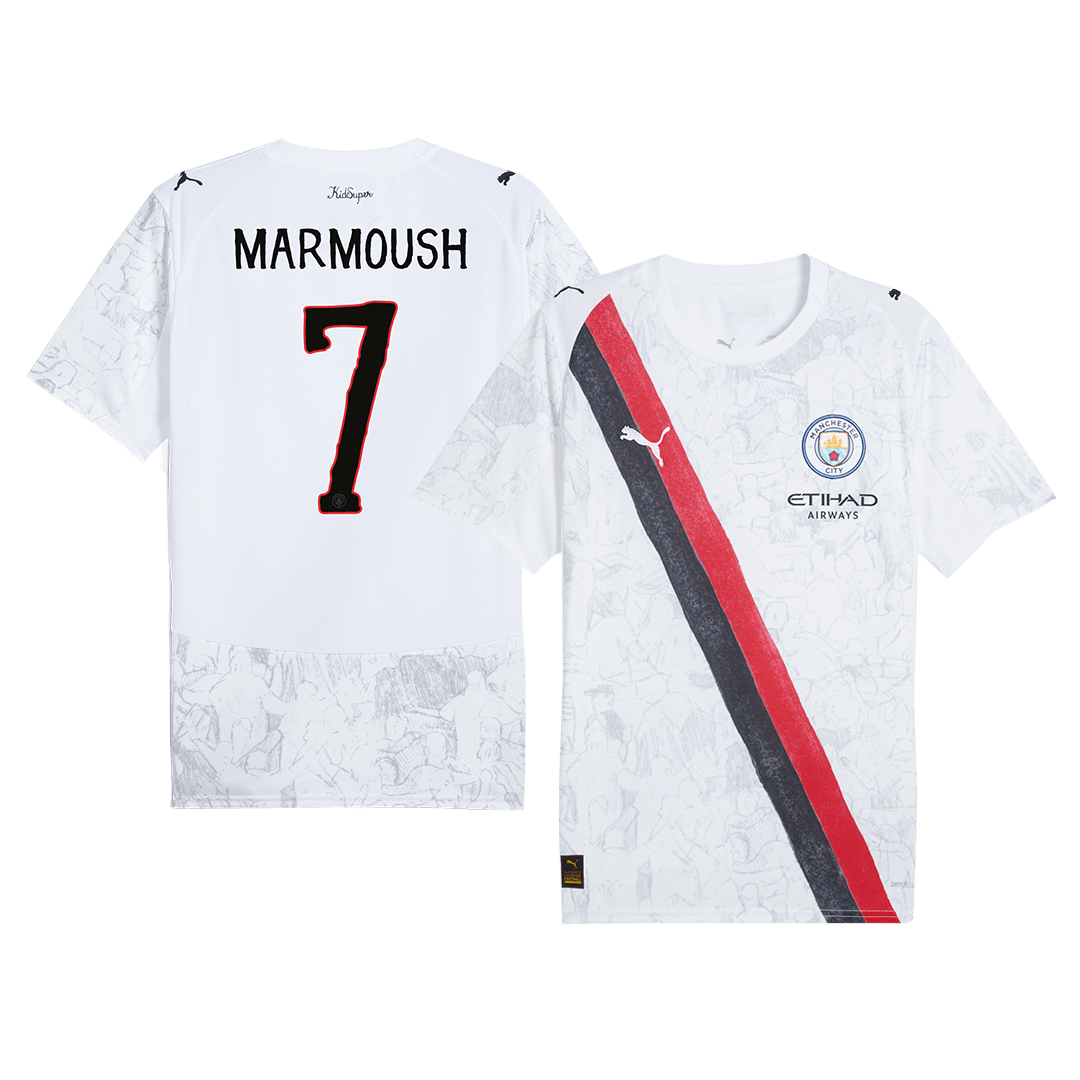 Manchester City MARMOUSH #7 Soccer Jersey 2025/26 - Football Shirt | SmartJerseys | Official Quality
