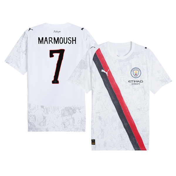 Manchester City MARMOUSH #7 Soccer Jersey 2025/26 - Football Shirt | SmartJerseys | Official Quality