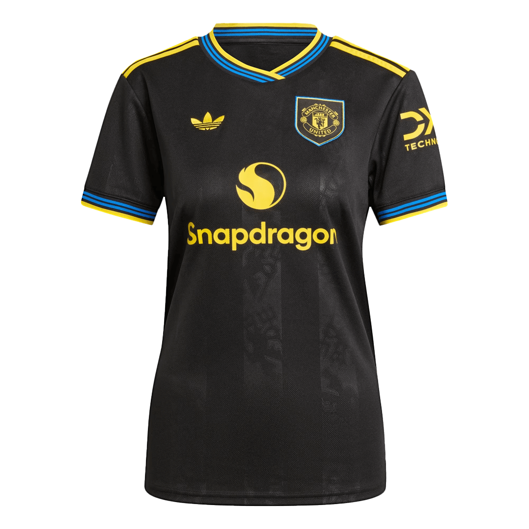 Women's Manchester United Third Away Soccer Jersey 2025/26 - Football Shirt | SmartJerseys | Official Quality