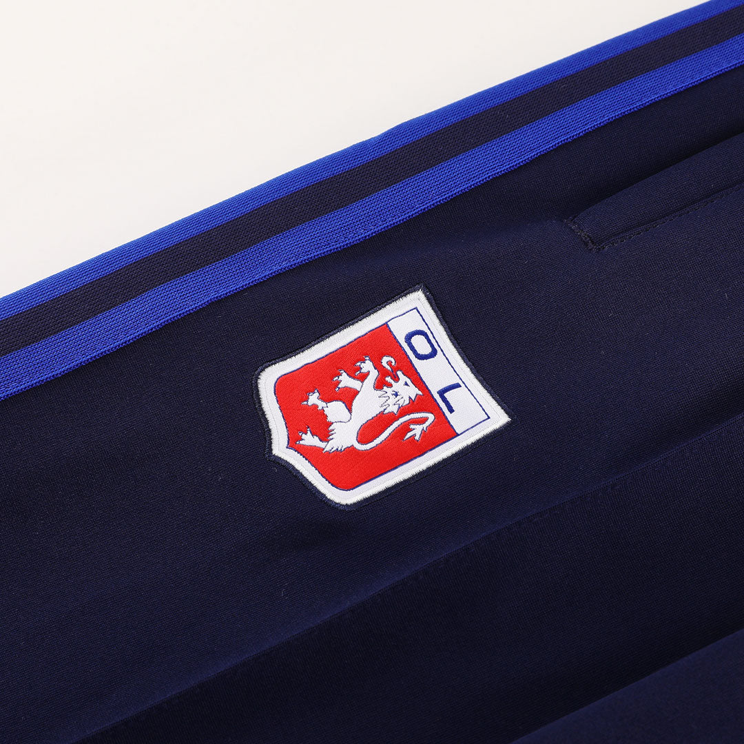 Equipación de entrenamiento Olympique Lyonnais 2025/26 - Azul (Chaqueta+Pantalones)