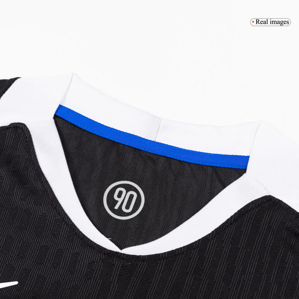 Maillot extérieur authentique de Chelsea, troisième tenue, saison 25/26, noir