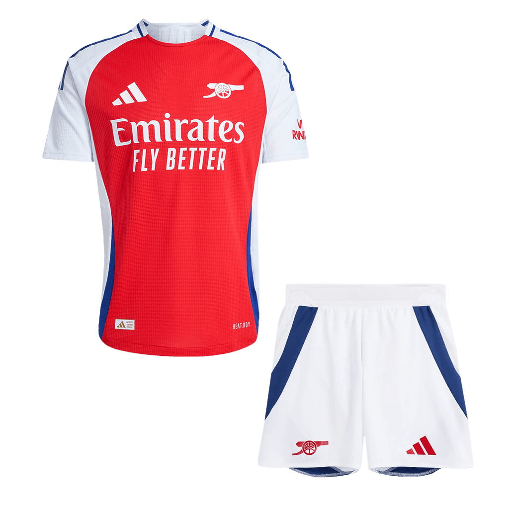 Arsenal Home Soccer Jersey Kit Authentic 2024/25 (Jersey+Shorts) - Football Shirt | SmartJerseys | Official Quality