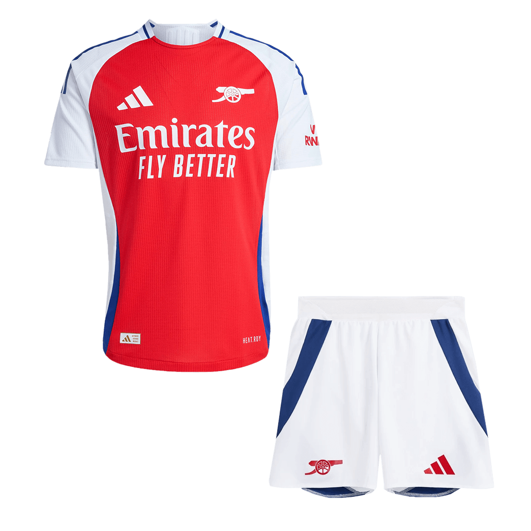 Arsenal Home Soccer Jersey Kit Authentic 2024/25 (Jersey+Shorts) - Football Shirt | SmartJerseys | Official Quality