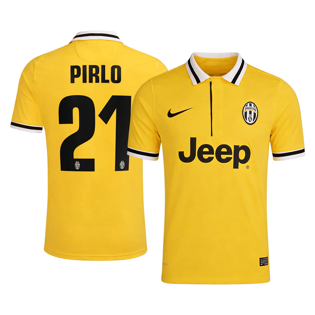 Juventus PIRLO #21 Away Soccer Jersey Retro 2013/14