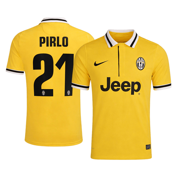 Juventus PIRLO #21 Away Soccer Jersey Retro 2013/14