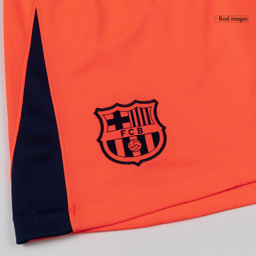 Pantalón corto de fútbol visitante de la tercera equipación del Barcelona 2025/26