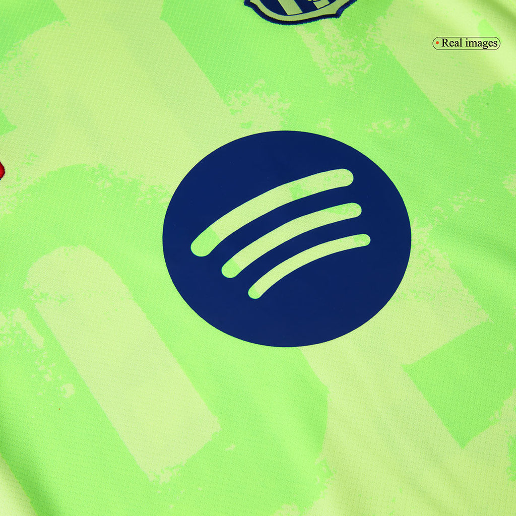 Barcelona Third Away Jersey 2024/25 - (Spotify Logo Without Text)