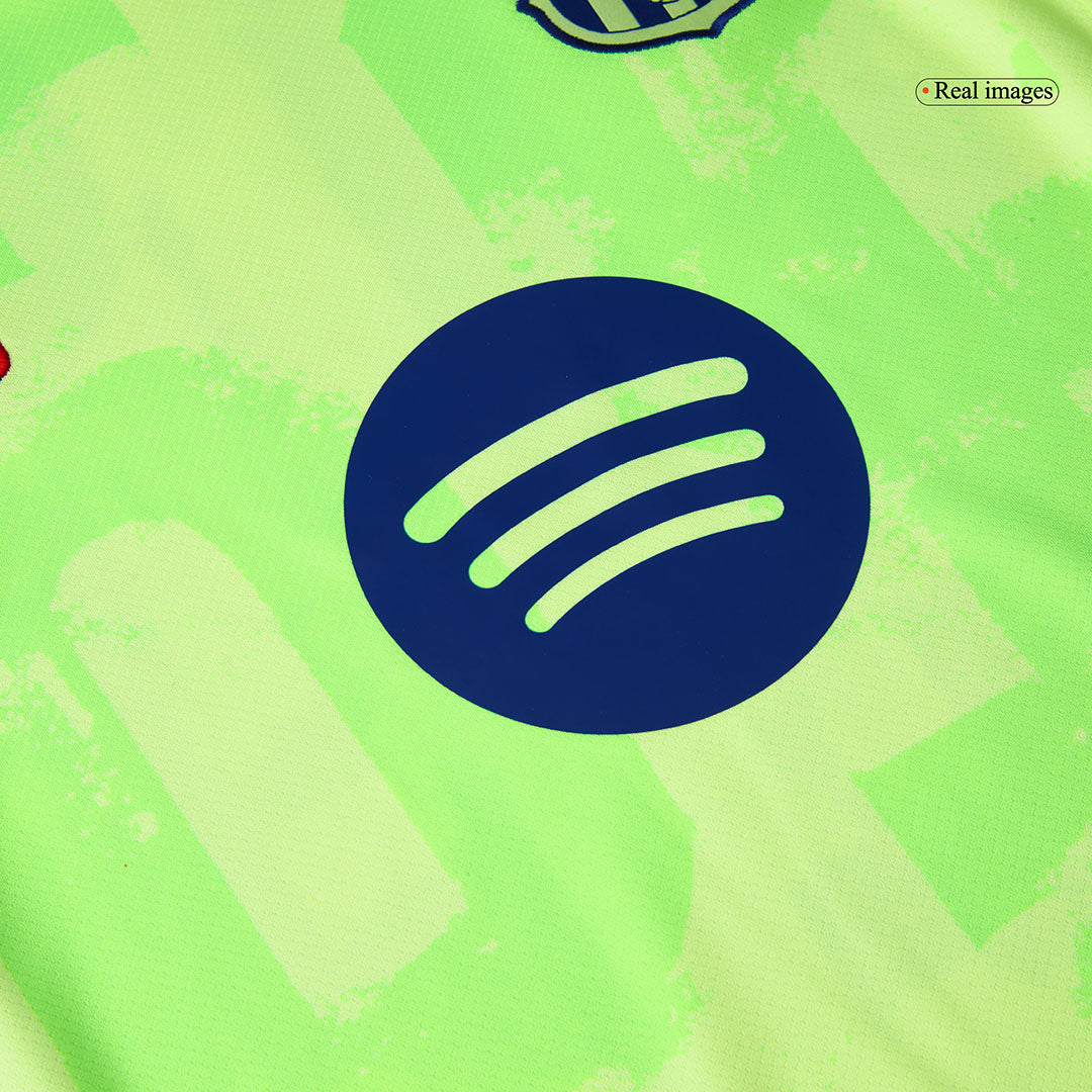 Barcelona Third Away Jersey 2024/25 - (Spotify Logo Without Text)