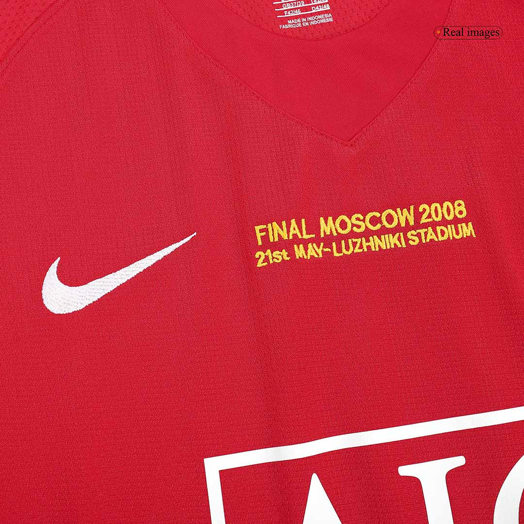 Manchester United ROONEY #10 Home Soccer Jersey Retro 2007/08 - UCL Final