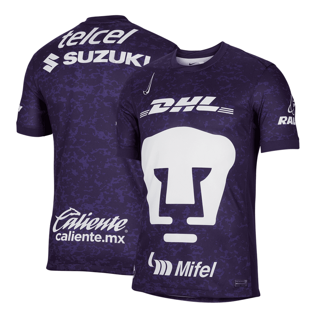 Camiseta de fútbol de visitante de la tercera equipación de los Pumas UNAM 2024/25