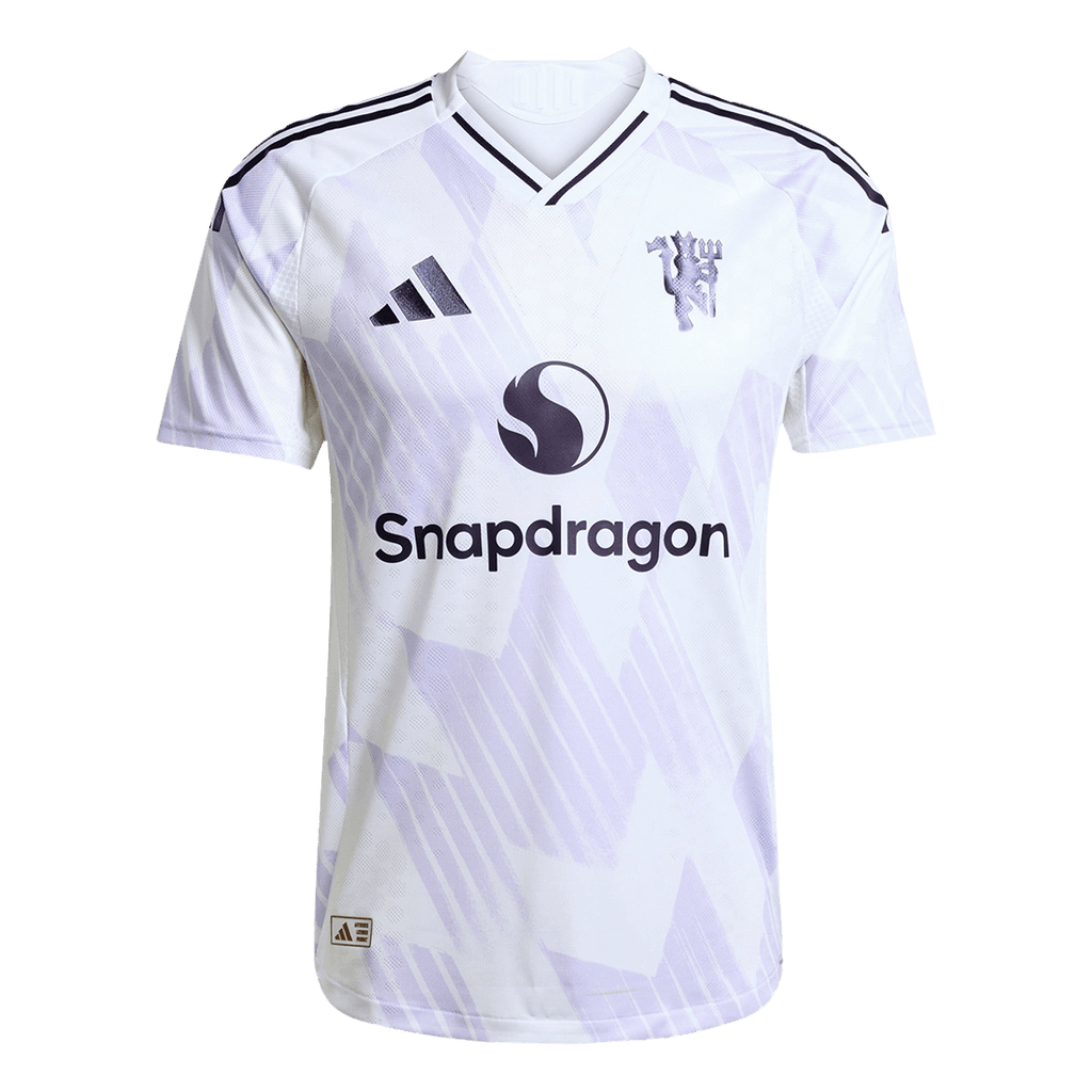 Manchester United Away Soccer Jersey Authentic 2025/26 - Football Shirt | SmartJerseys | Official Quality
