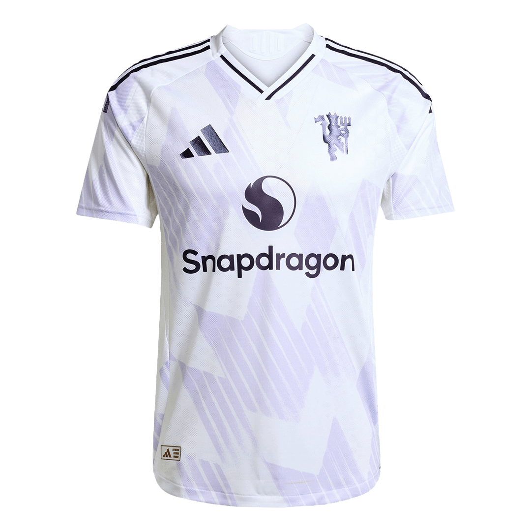 Manchester United Away Soccer Jersey Authentic 2025/26 - Football Shirt | SmartJerseys | Official Quality