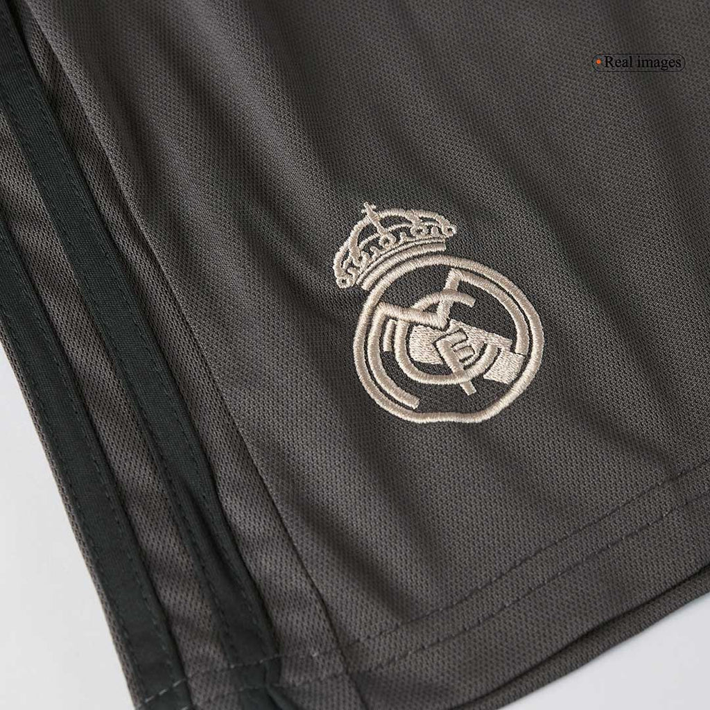 Real Madrid Third Away Soccer Jersey Kit 2024/25 Kids(Jersey+Shorts)