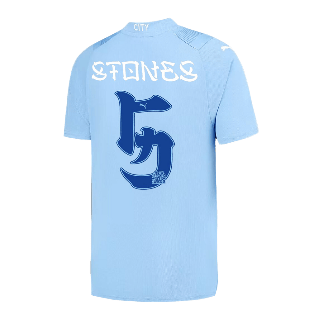 Manchester City STONES #5 Japanese Tour Printing Home Jersey 2023/24 - Football Shirt | SmartJerseys | Official Quality