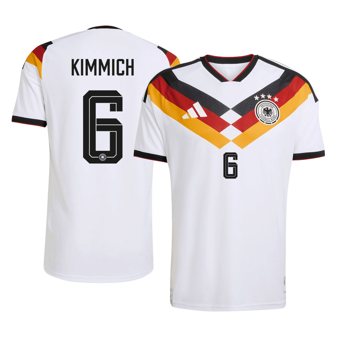 Germany KIMMICH #6 Home Soccer Jersey Authentic 2026 - Football Shirt | SmartJerseys | Official Quality
