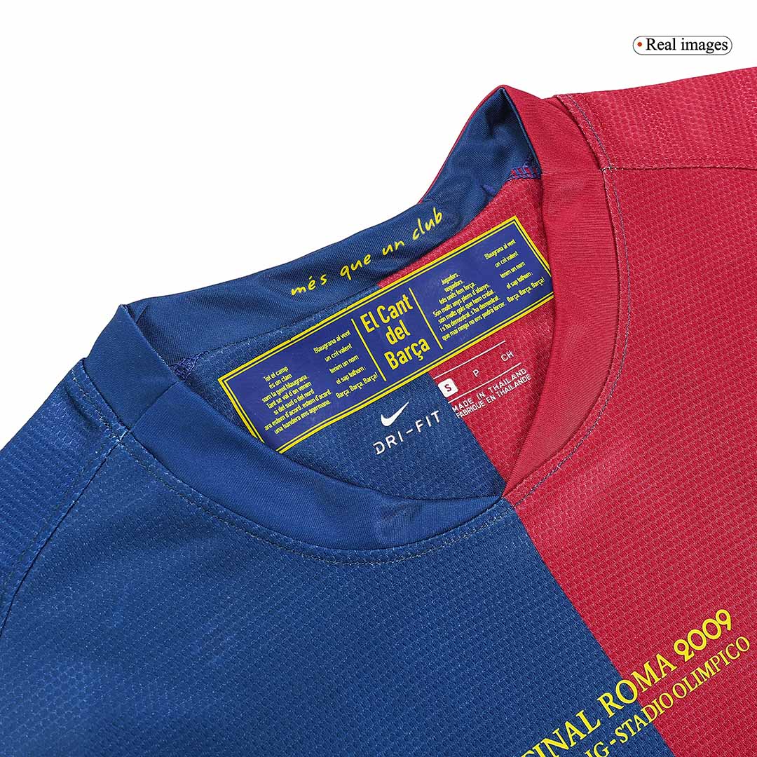 Camiseta retro de fútbol del Barcelona Messi #10 (local) 2008/09 - UCL 