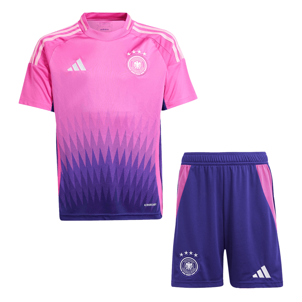 Germany Away Jersey Kit EURO 2024 Kids(Jersey+Shorts) - Football Shirt | SmartJerseys | Official Quality