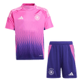 Germany Away Jersey Kit EURO 2024 Kids(Jersey+Shorts) - Football Shirt | SmartJerseys | Official Quality