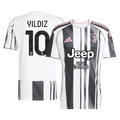 YILDIZ #10 Juventus Home Soccer Jersey 2025/26 Black&White - Football Shirt | SmartJerseys | Official Quality