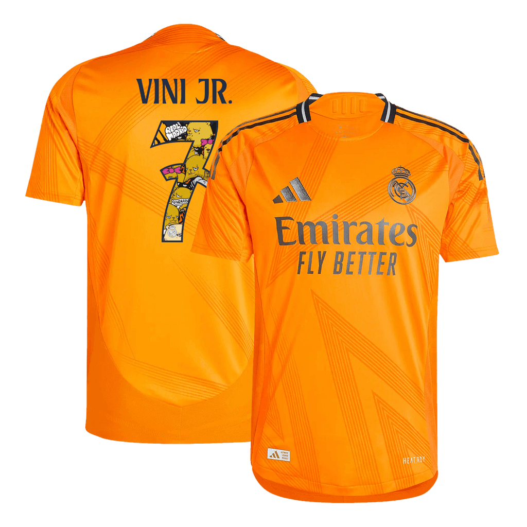 Real Madrid VINI JR. #7 Away Jersey Authentic 2024/25 - Football Shirt | SmartJerseys | Official Quality