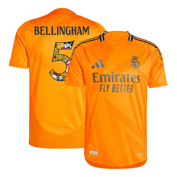 Real Madrid BELLINGHAM #5 Away Jersey Authentic 2024/25 - Football Shirt | SmartJerseys | Official Quality