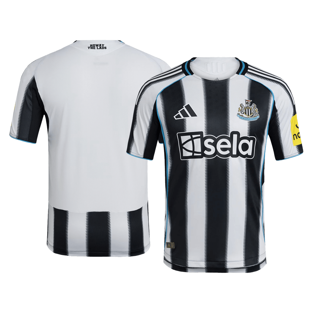 Maillot domicile authentique de Newcastle United 2025/26
