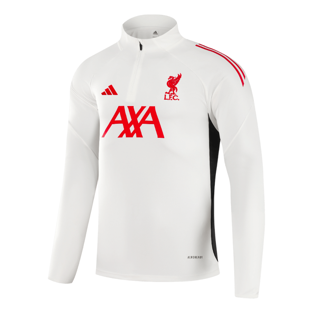 2025/26 Liverpool Sweatshirt Kit - White (Top+Pants)