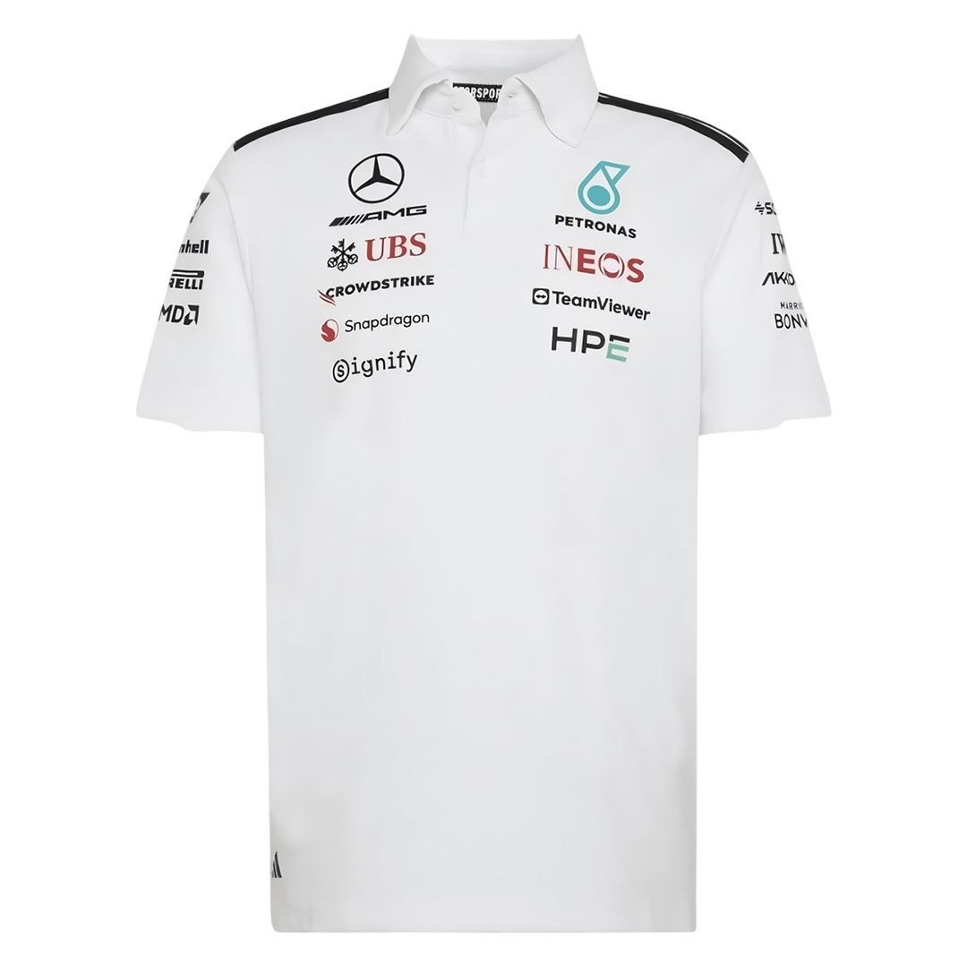 Mercedes AMG Petronas White F1 Team Polo 2026