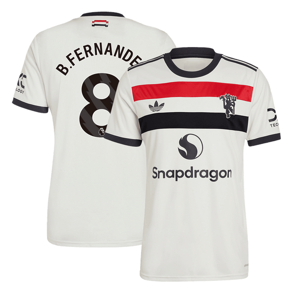 Manchester United B.FERNANDES #8 Third Away Soccer Jersey 2024/25 - Football Shirt | SmartJerseys | Official Quality