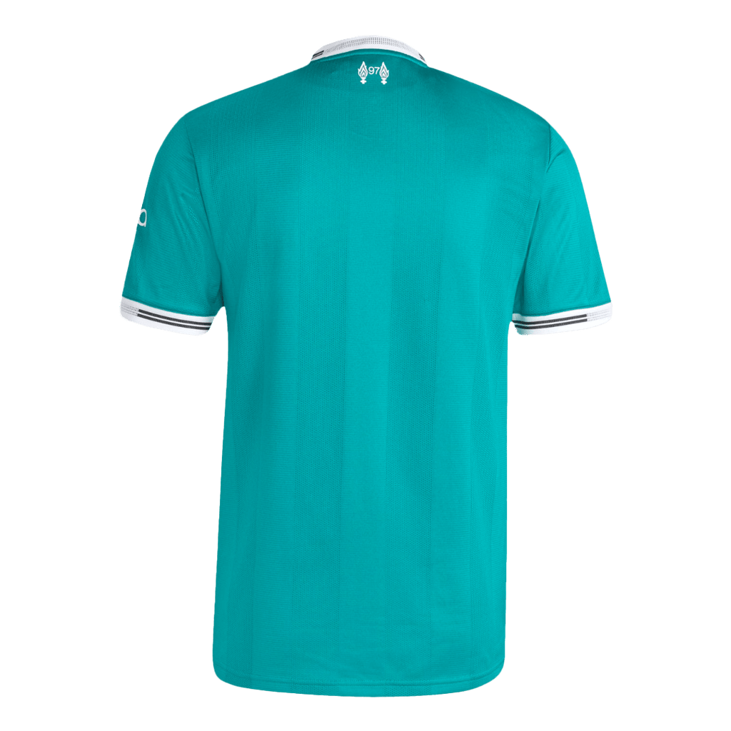 Authentic Liverpool Third Away Soccer Jersey 25/26 Green