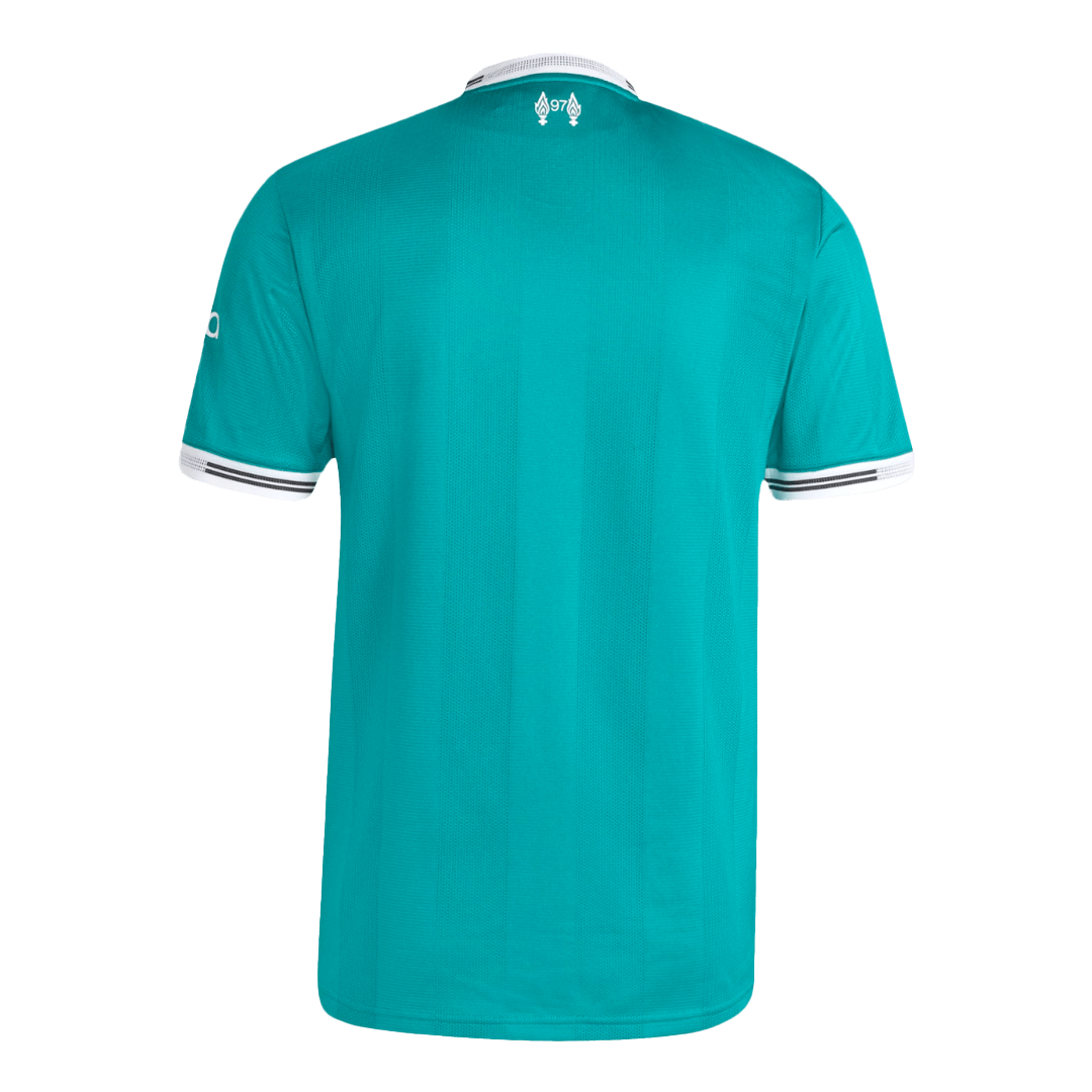 Authentic Liverpool Third Away Soccer Jersey 25/26 Green