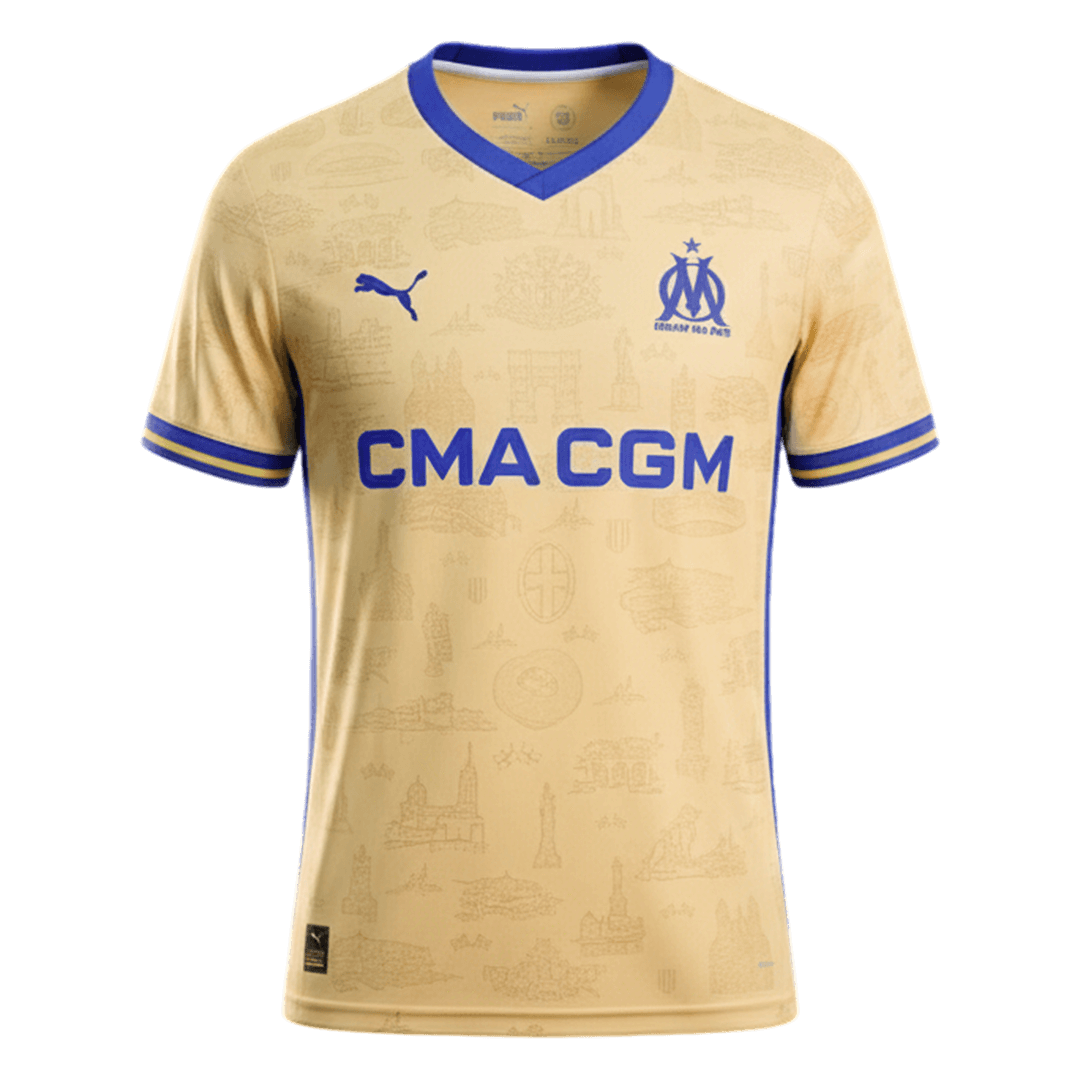 Marseille Fourth Away Soccer Jersey 2025/26 - Football Shirt | SmartJerseys | Official Quality