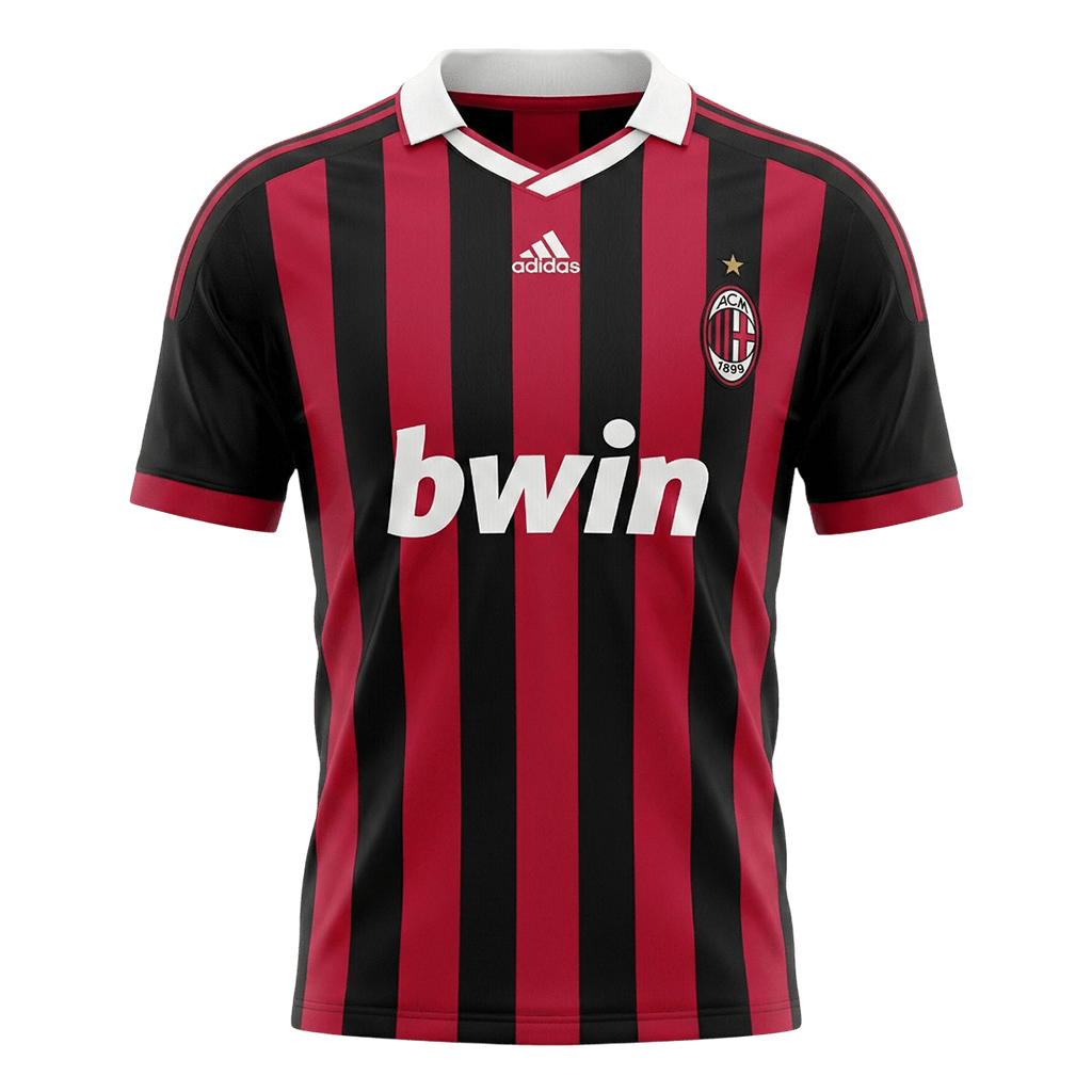 Maillot domicile rétro de l'AC Milan 2009/10