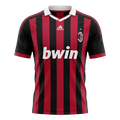 Maillot domicile rétro de l'AC Milan 2009/10