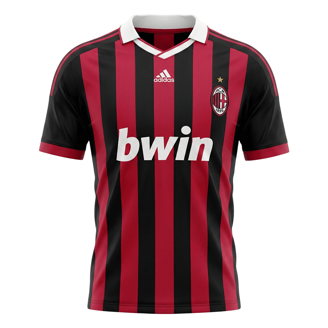 Maillot domicile rétro de l'AC Milan 2009/10