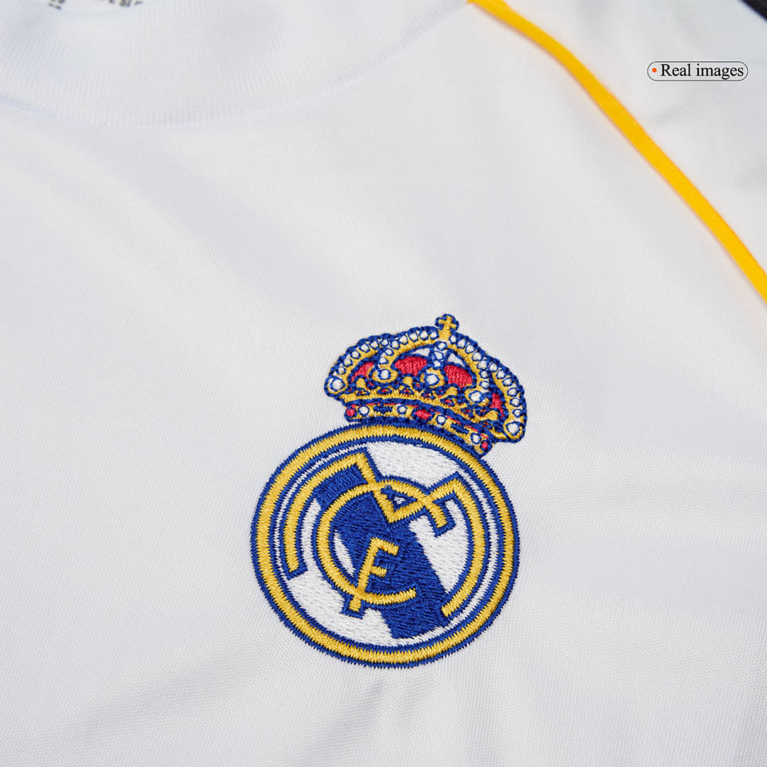 Maillot domicile manches longues du Real Madrid 2025/26