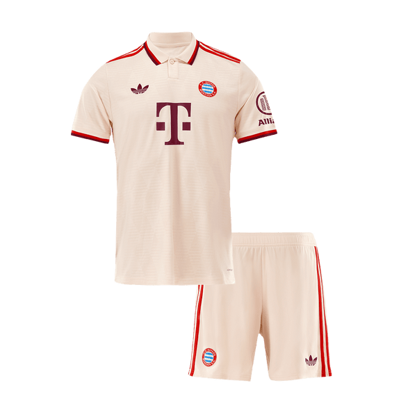 Bayern Munich Third Away Soccer Jersey Kit 2024/25 Kids(Jersey+Shorts) - UCL - Football Shirt | SmartJerseys | Official Quality