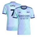Arsenal SAKA #7 Third Away Soccer Jersey 2024/25 - Football Shirt | SmartJerseys | Official Quality