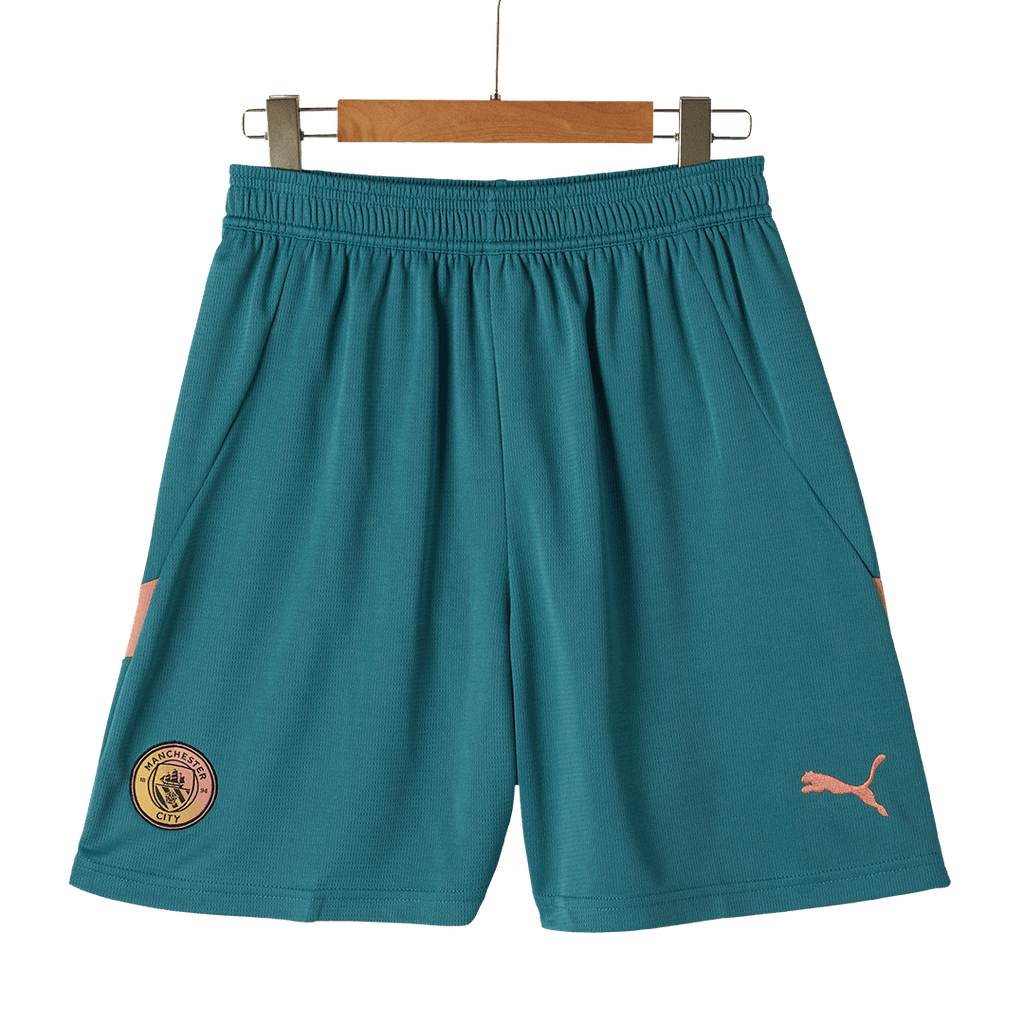 Manchester City Fourth Away Soccer Shorts 2024/25 - UCL