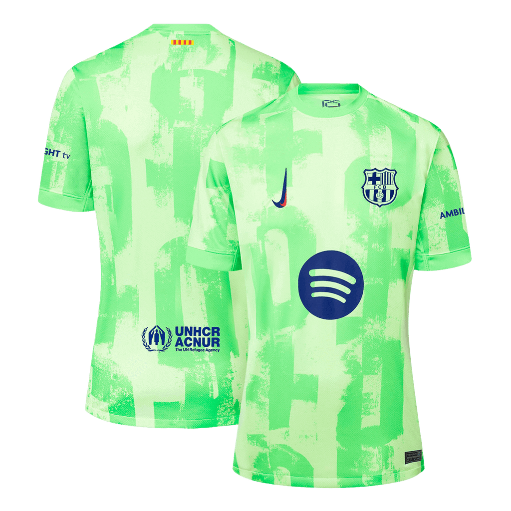 Barcelona Third Away Jersey 2024/25 - (Spotify Logo Without Text)