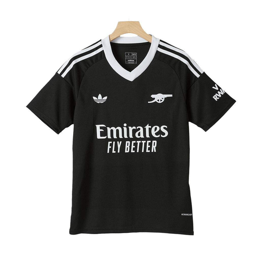 Arsenal Third Away Goalkeeper Soccer Jersey 2024/25 - Black