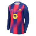 Barcelona Long Sleeve Home Soccer Jersey 2025/26 - Football Shirt | SmartJerseys | Official Quality