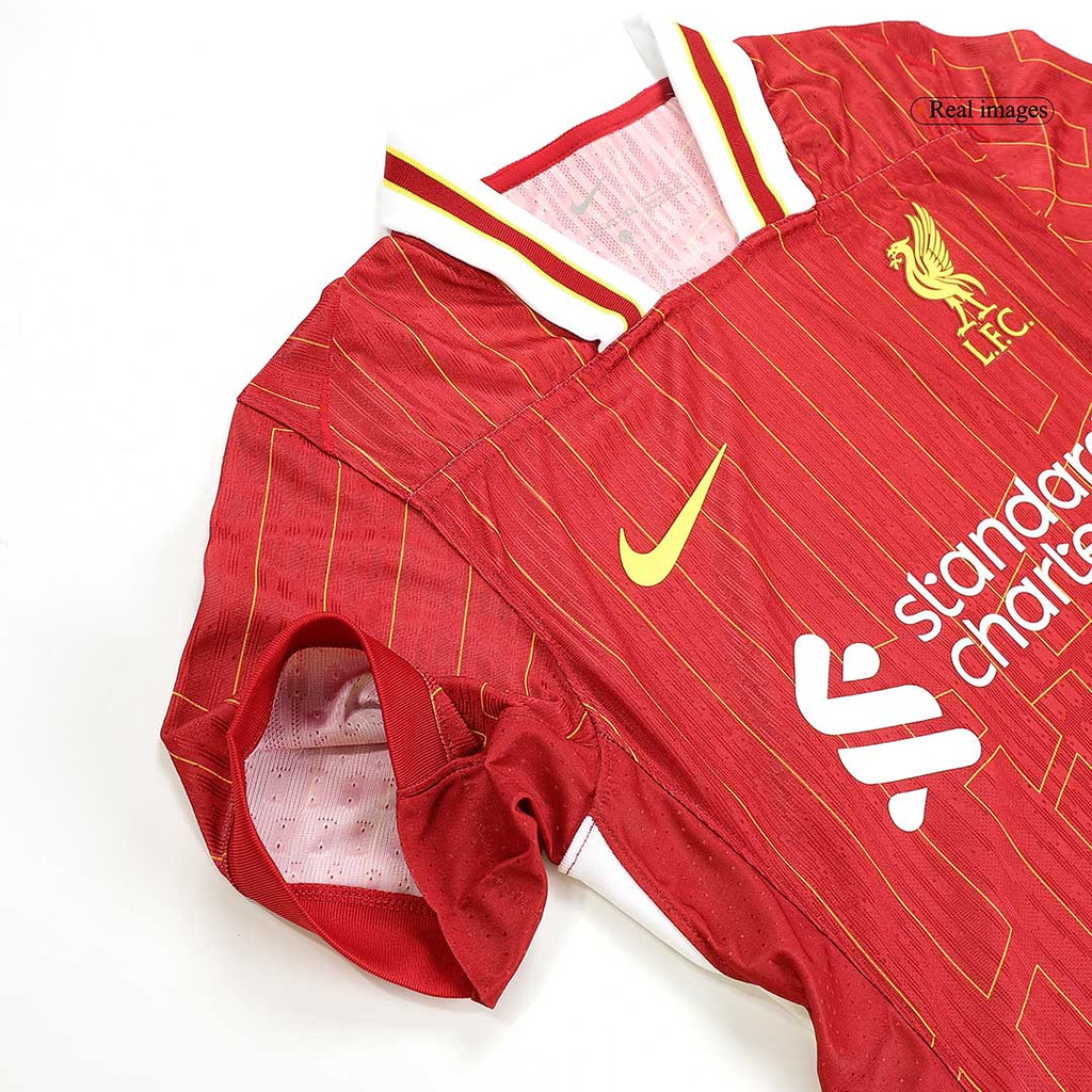 Liverpool VIRGIL #4 Home Soccer Jersey Authentic 2024/25