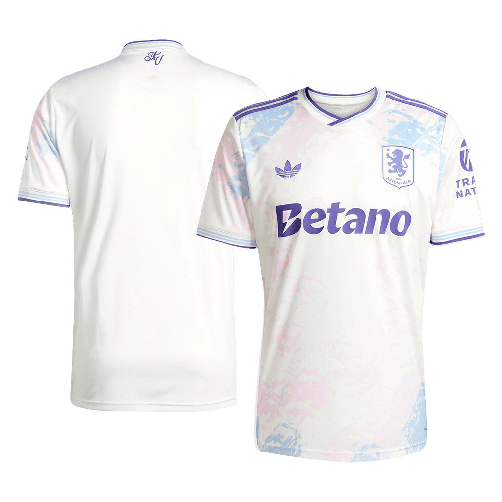 Camiseta de fútbol de visitante del Aston Villa 2025/26