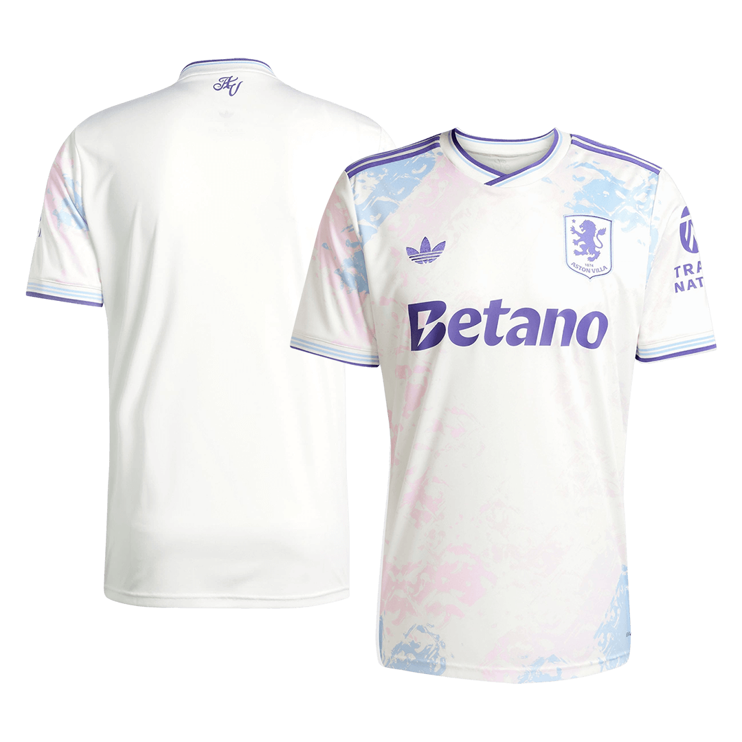 Camiseta de fútbol de visitante del Aston Villa 2025/26
